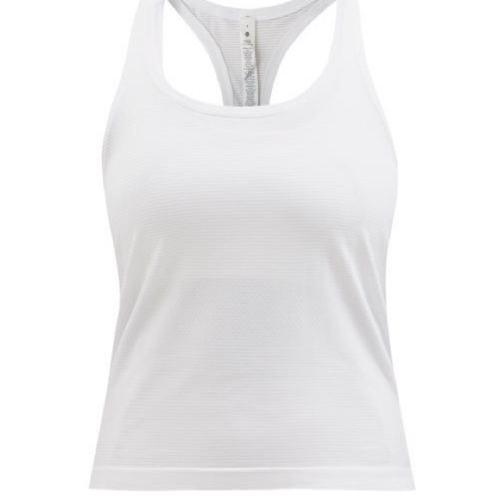 White Lululemon Swiftly Tech Tank